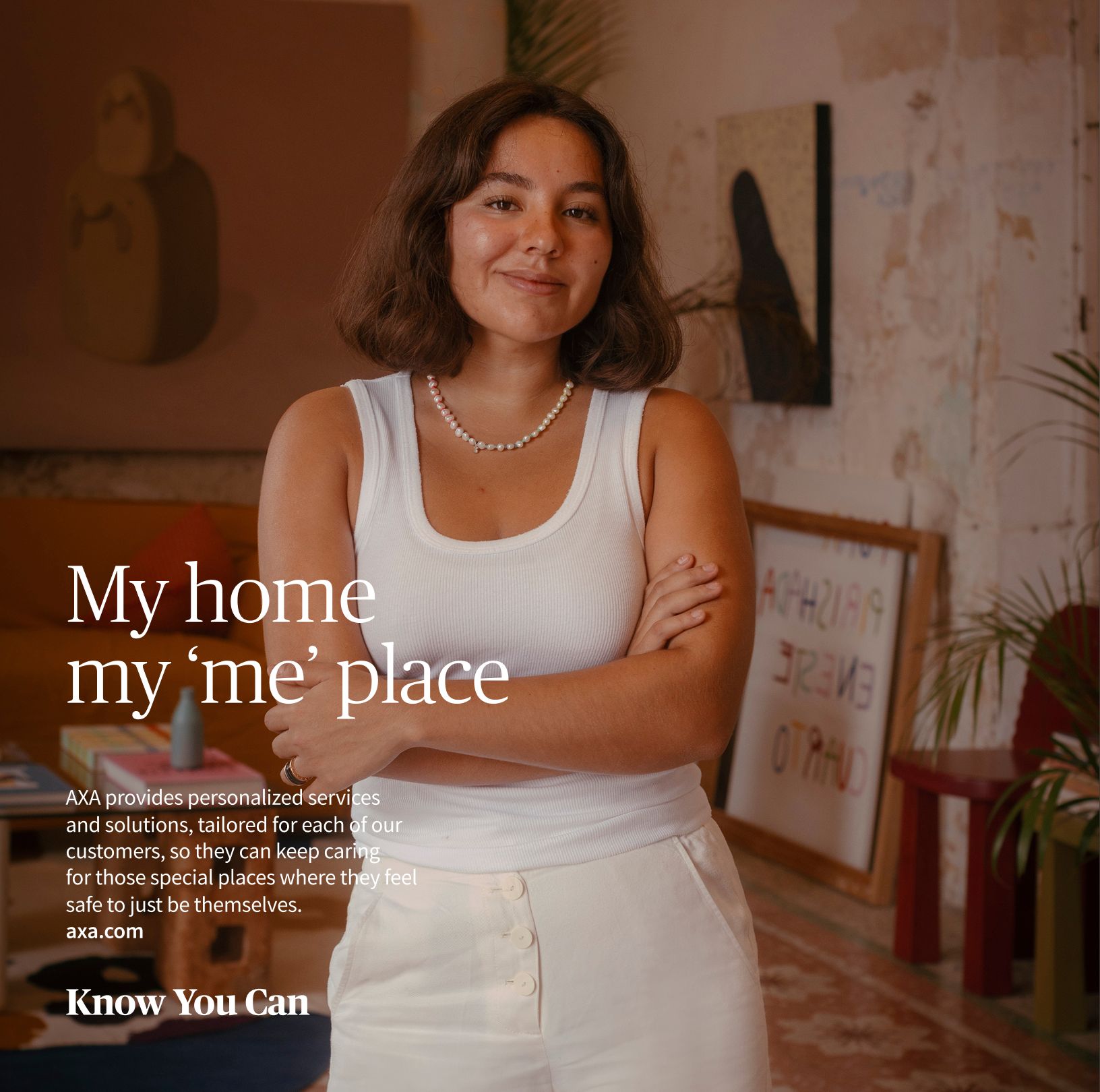 Typography examples “My home my ‘me’ place”